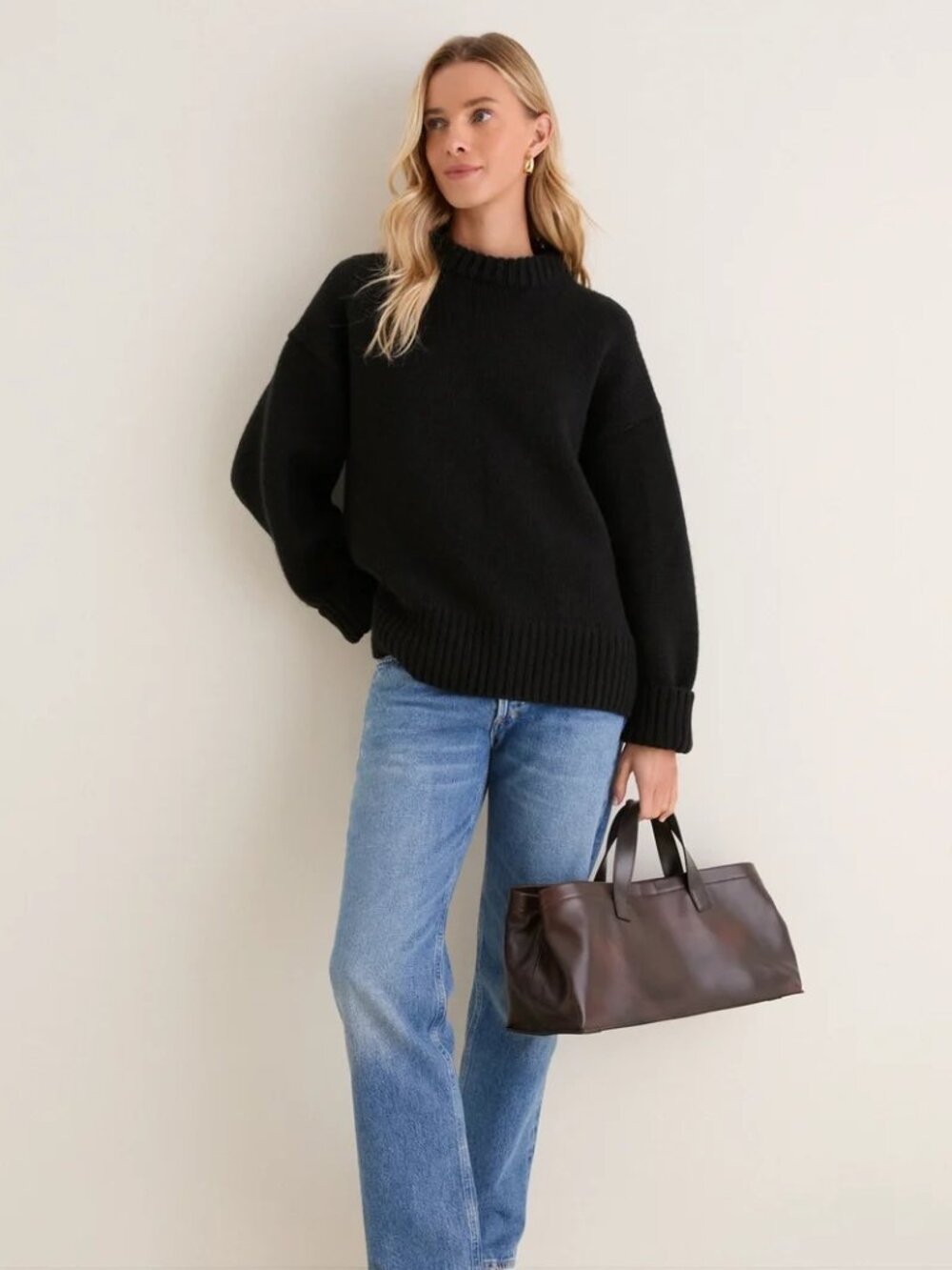 Tuckernuck Genevieve Sweater in Black